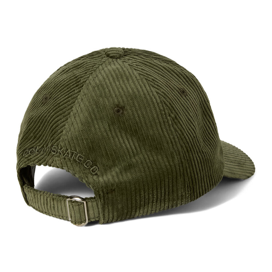 Polar Sai Cord Strapback Hat Uniform Green