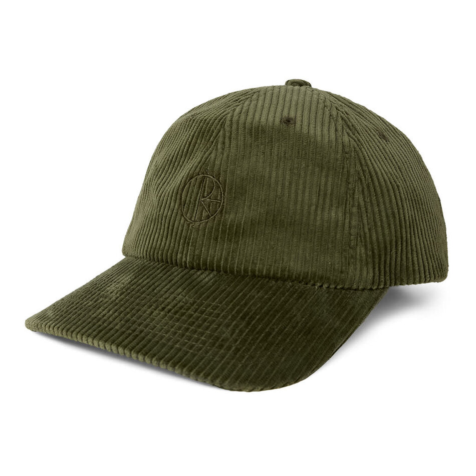 Polar Sai Cord Strapback Hat Uniform Green