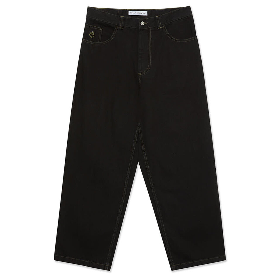 Polar Big Boy Denim Pants Black/Dark Olive