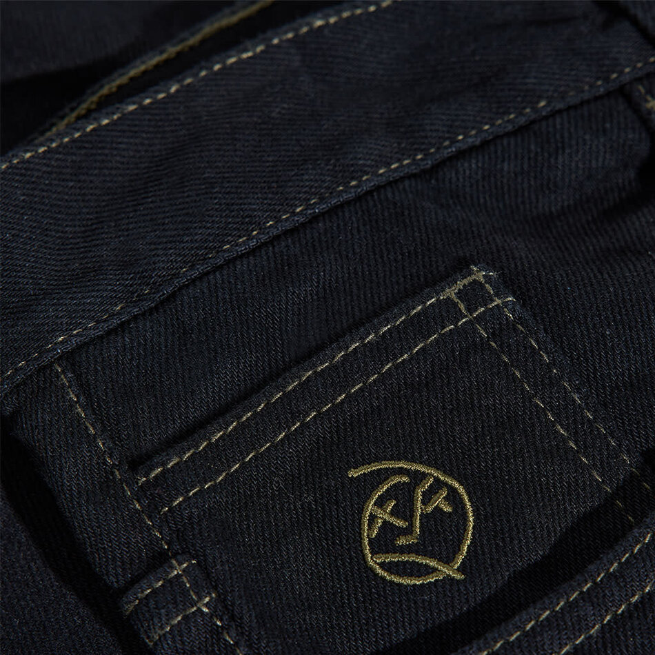 Polar Big Boy Denim Pants Black/Dark Olive