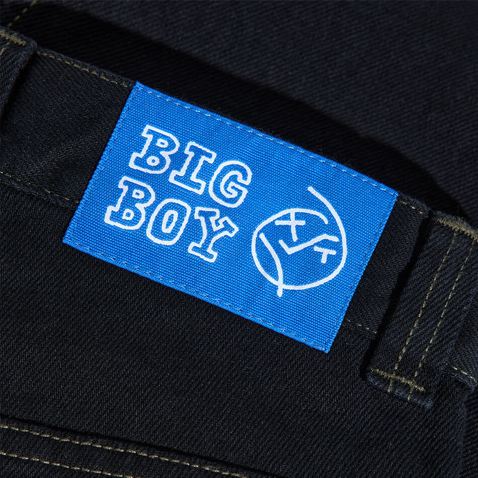Polar Big Boy Denim Pants Black/Dark Olive