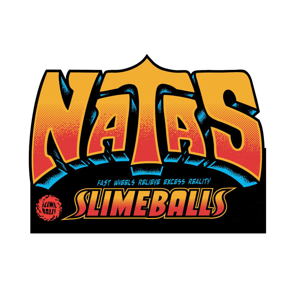 Slime Balls Natas Reissue Hardline Wheel 95A White