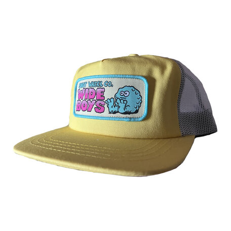 Snot Wide Boy Trucker Hat Yellow