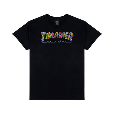 Thrasher Smile Spanky T-Shirt Black