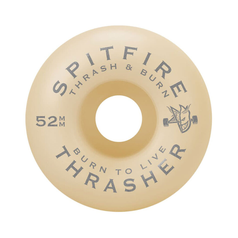Spitfire x Thrasher Flame Formula Four Classic 99A Wheels