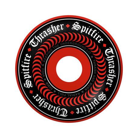 Spitfire x Thrasher Oath Formula Four Radial Full 99A Wheels