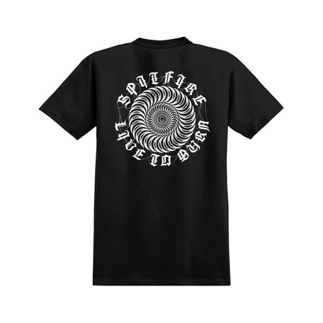 Spitfire Webbed Classic T-Shirt Black