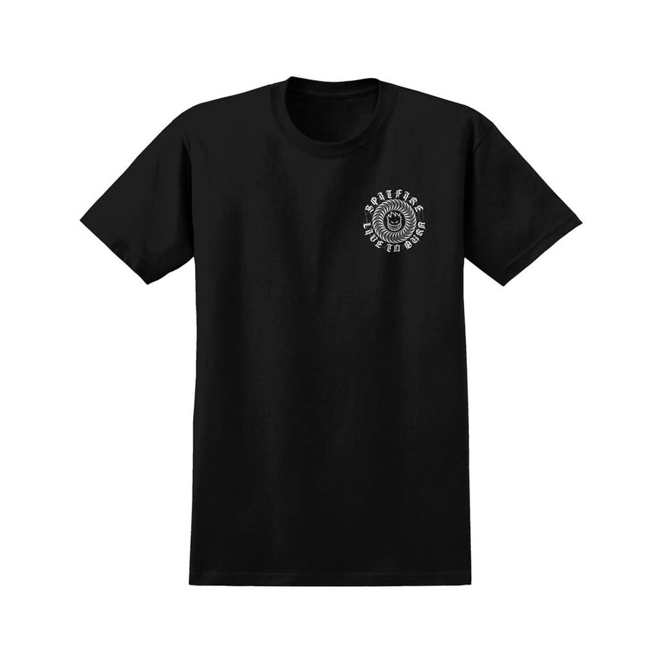 Spitfire Webbed Classic T-Shirt Black