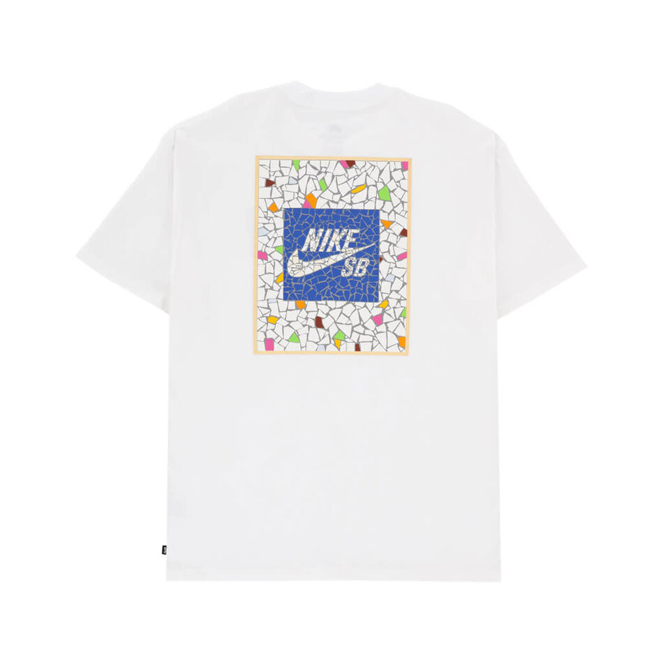 Nike SB Mosaic T-Shirt White