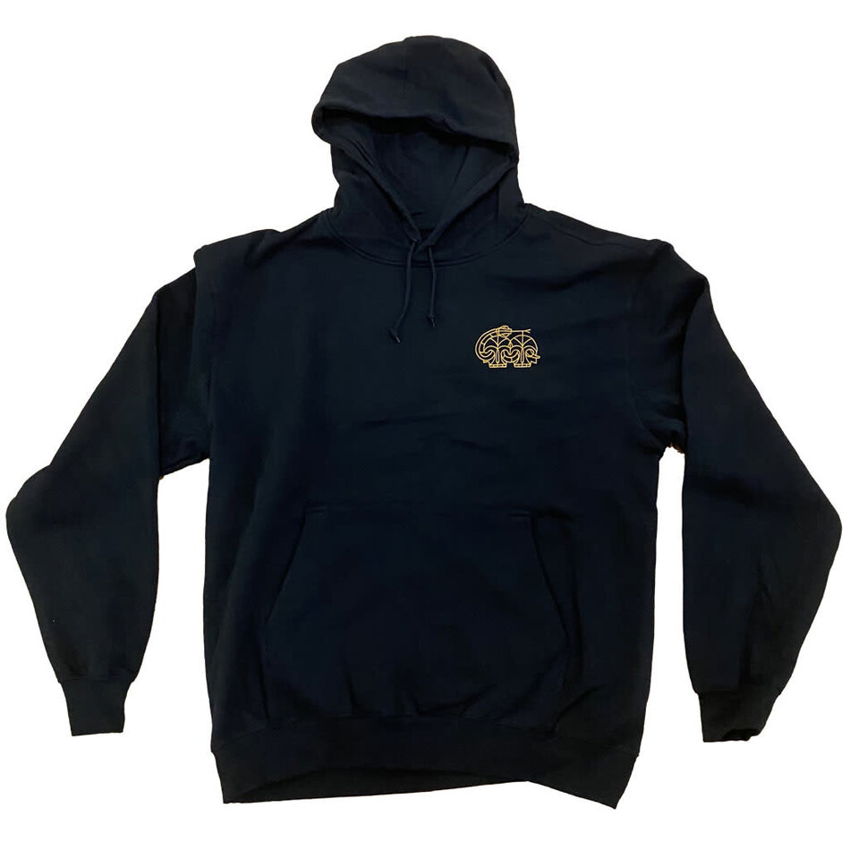 Escapist Snake Pullover Hoodie Black/Yellow
