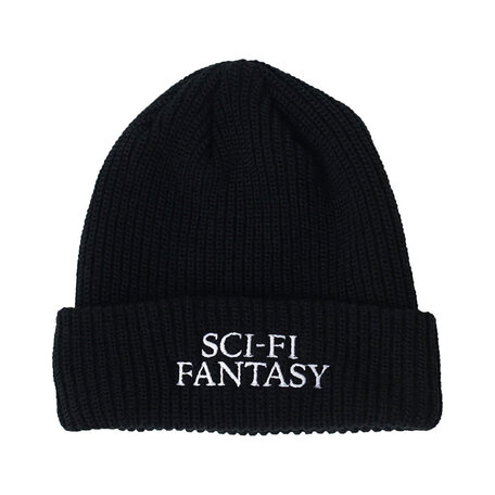 Sci-Fi Fantasy Logo Beanie Black