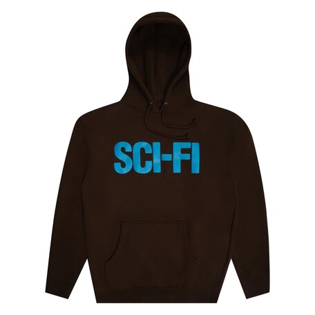 Sci-Fi Fantasy Big Hoodie Brown