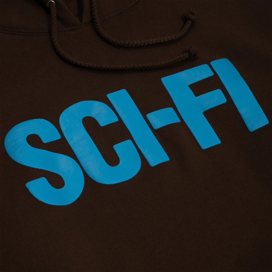 Sci-Fi Fantasy Big Hoodie Brown