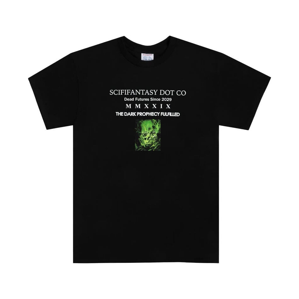 Sci-Fi Fantasy Dark Prophecy T-Shirt Black