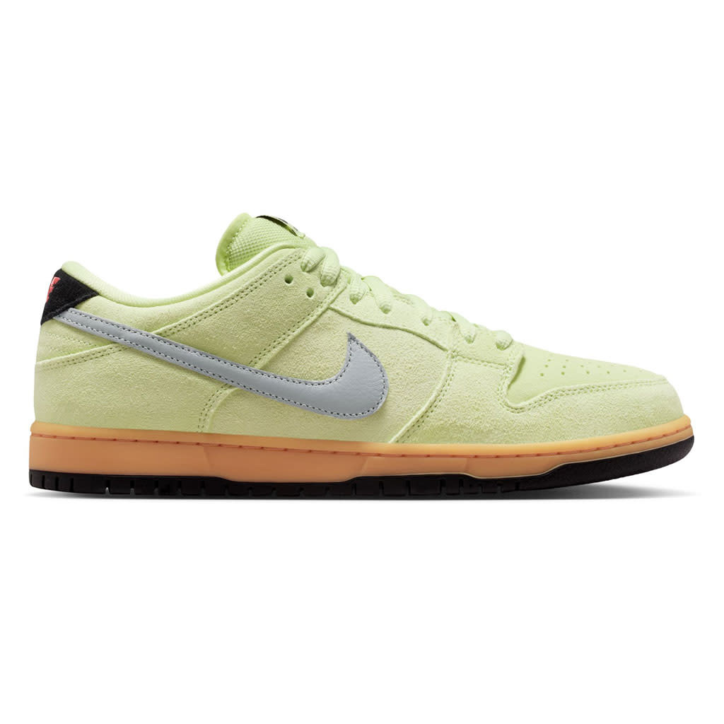 Nike SB Dunk Low Pro Light Liquid Lime/Wolf Grey-Black-Gum - Escapist