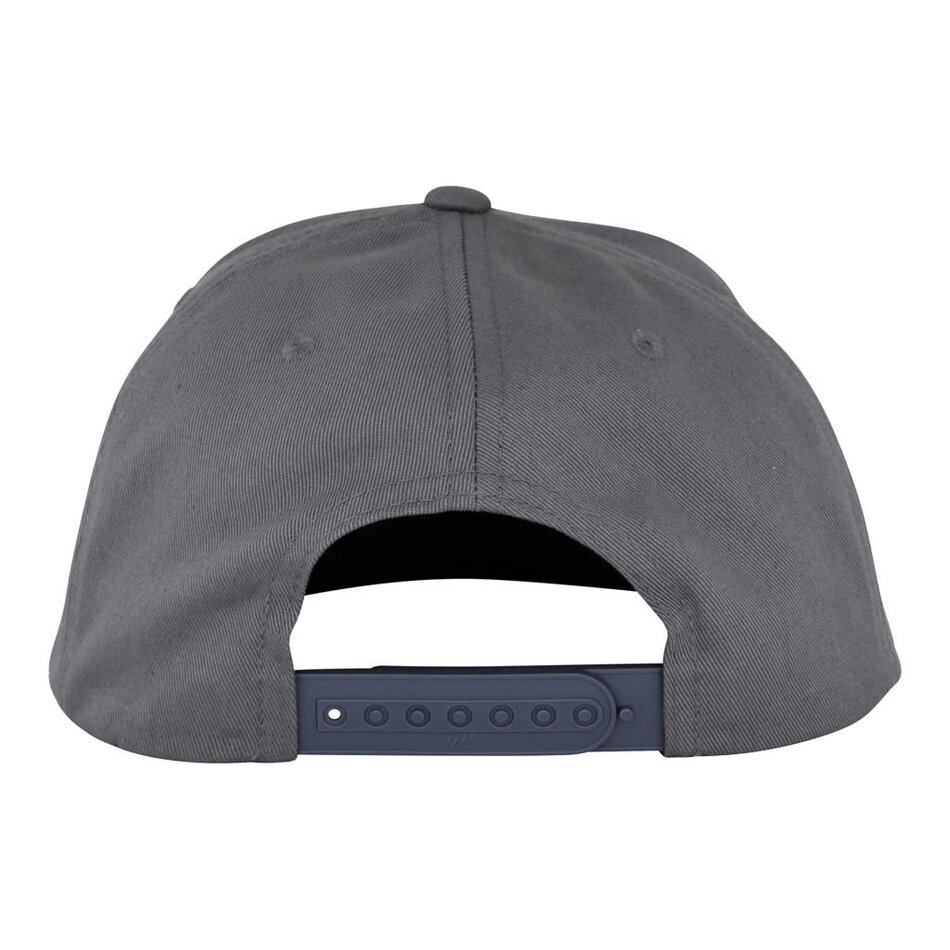 Creature Mono Logo Structured Snapback Hat Grey
