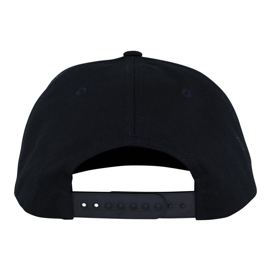 Creature Mono Logo Structured Snapback Hat Black