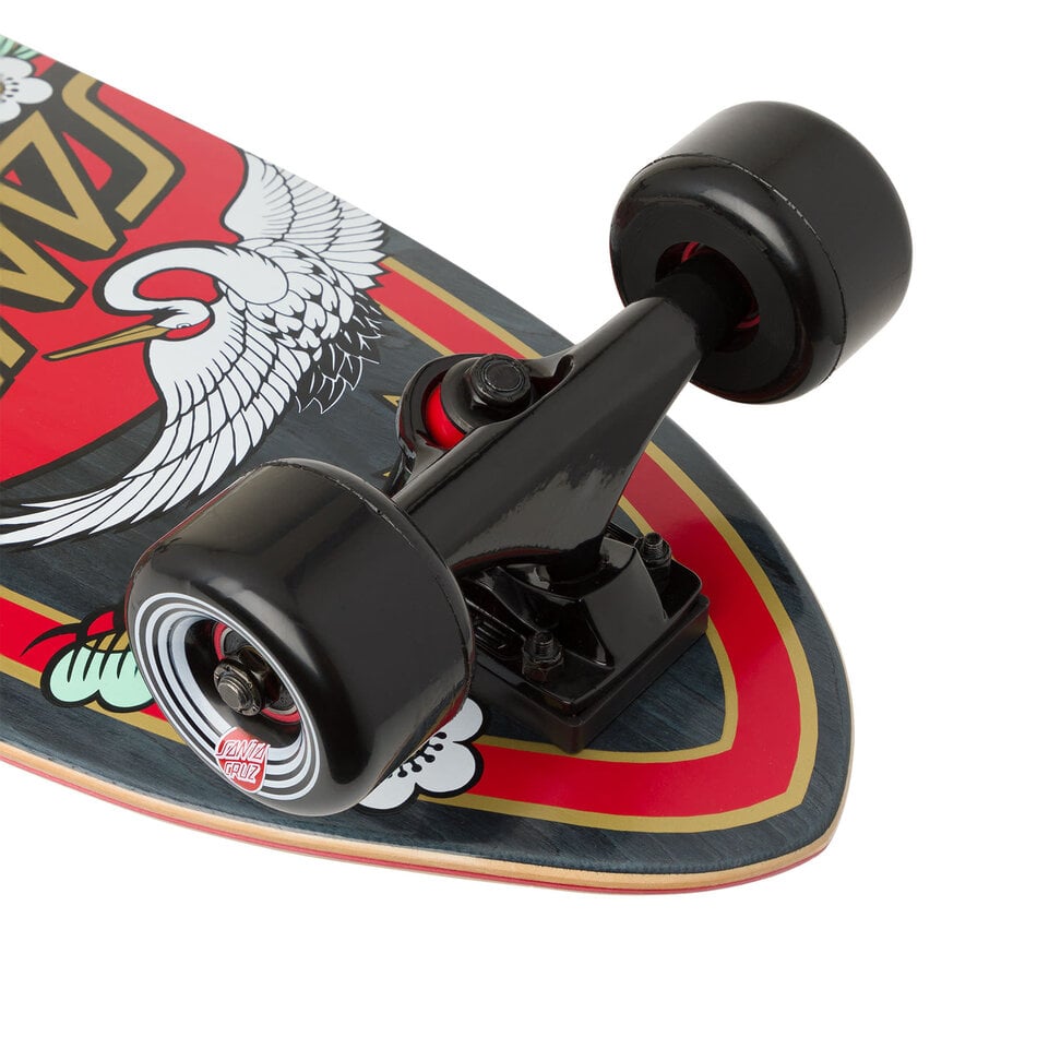 Santa Cruz Crane Dot Shark Cruiser Complete