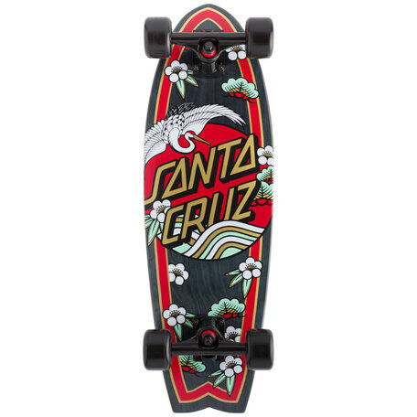 Santa Cruz Crane Dot Shark Cruiser Complete