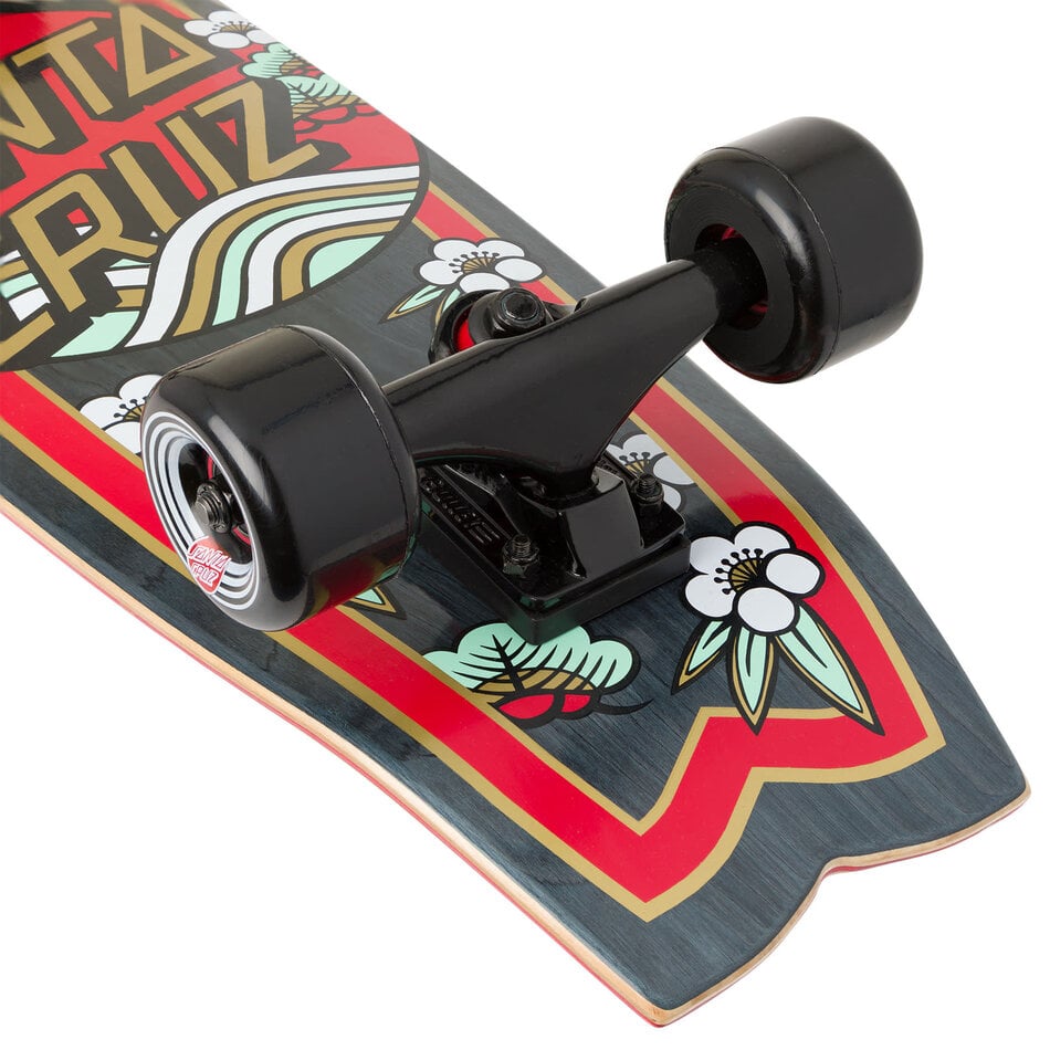 Santa Cruz Crane Dot Shark Cruiser Complete