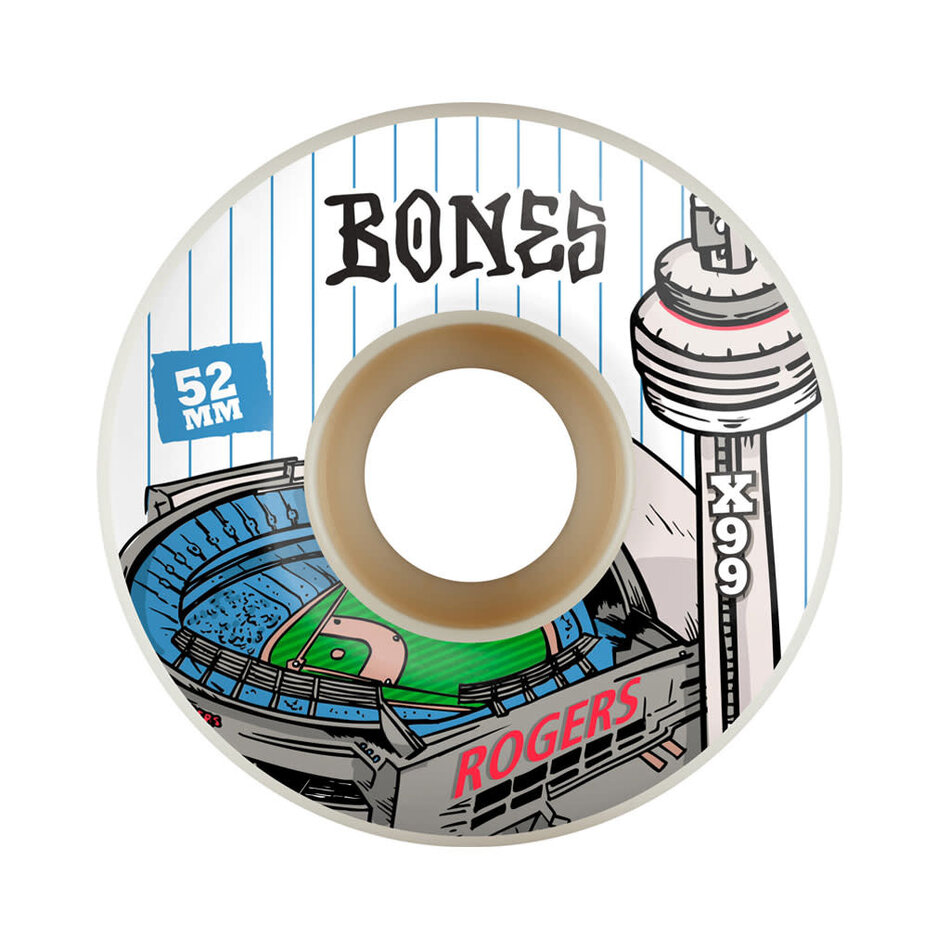 Bones TJ Rogers Centre X-Formula V1 99A Wheels White