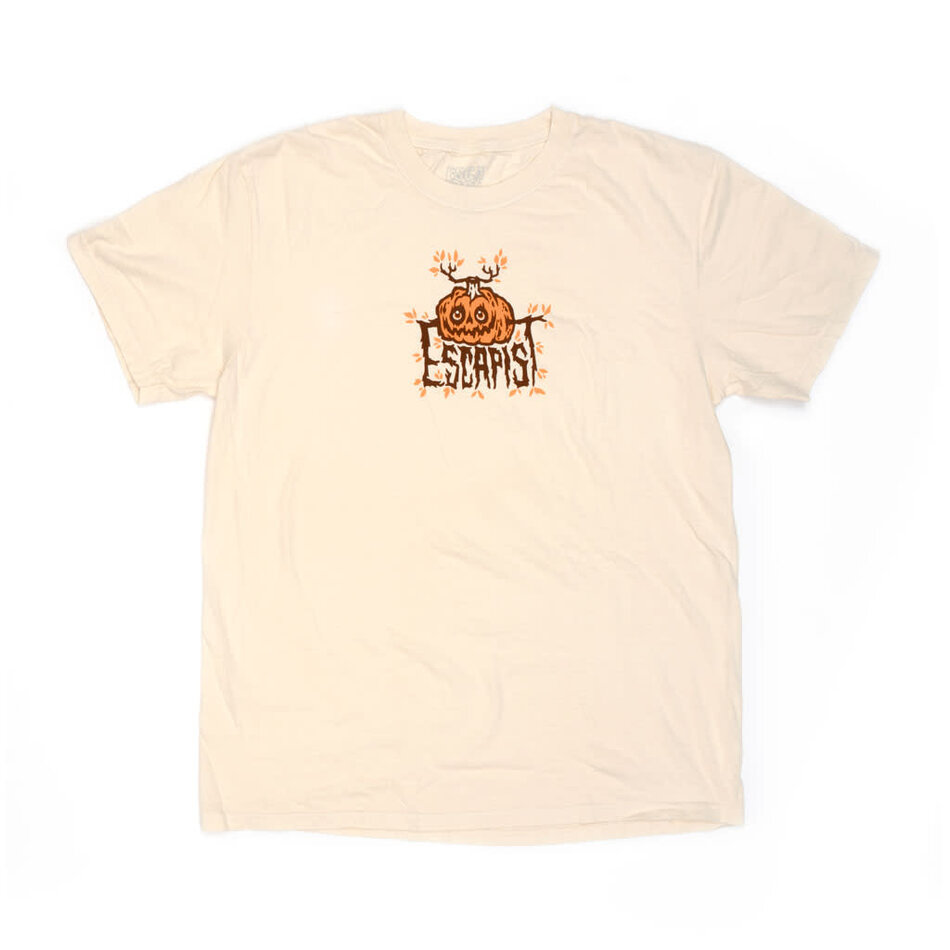 Escapist Pumpkin Garment Dyed T-Shirt Heather Ivory