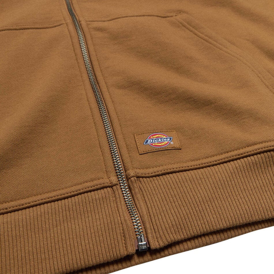 Dickies x Thrasher Zip Flex Hoodie Brown Duck