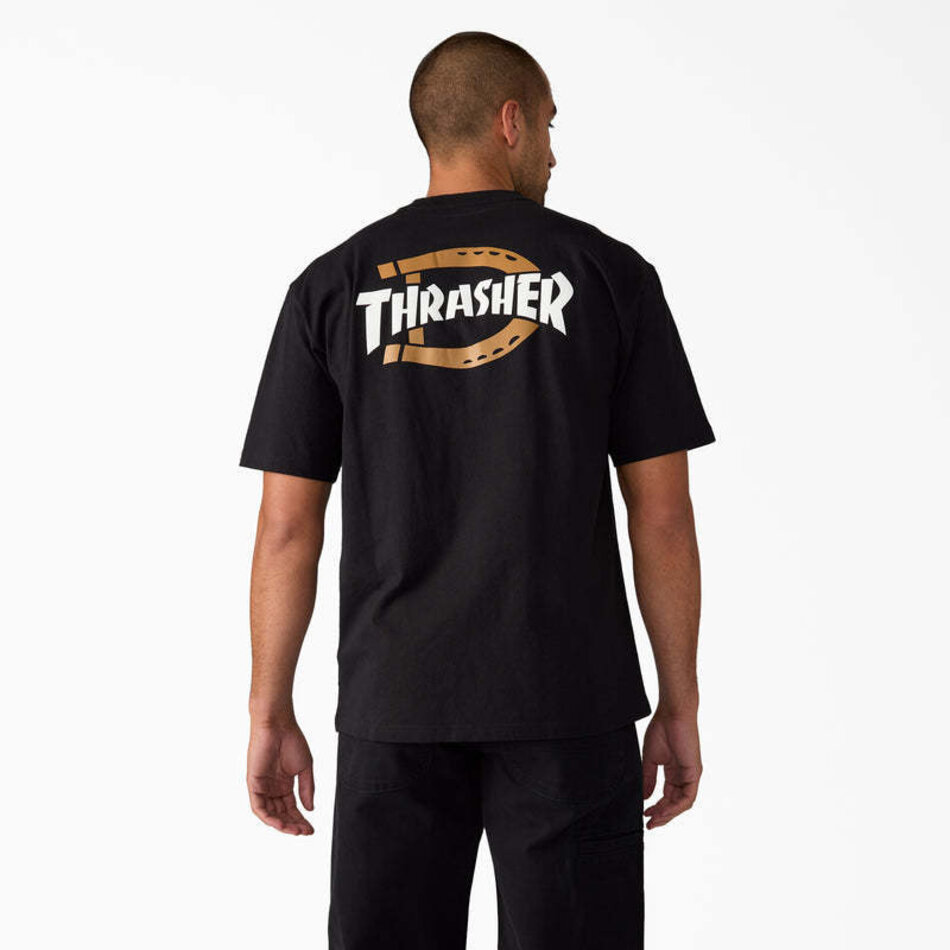 Dickies x Thrasher Horseshoe T-Shirt Black
