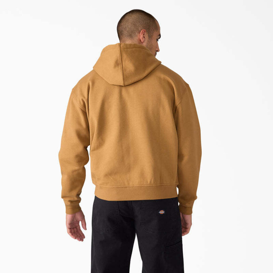 Dickies x Thrasher Zip Flex Hoodie Brown Duck