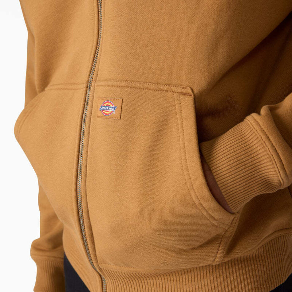 Dickies x Thrasher Zip Flex Hoodie Brown Duck