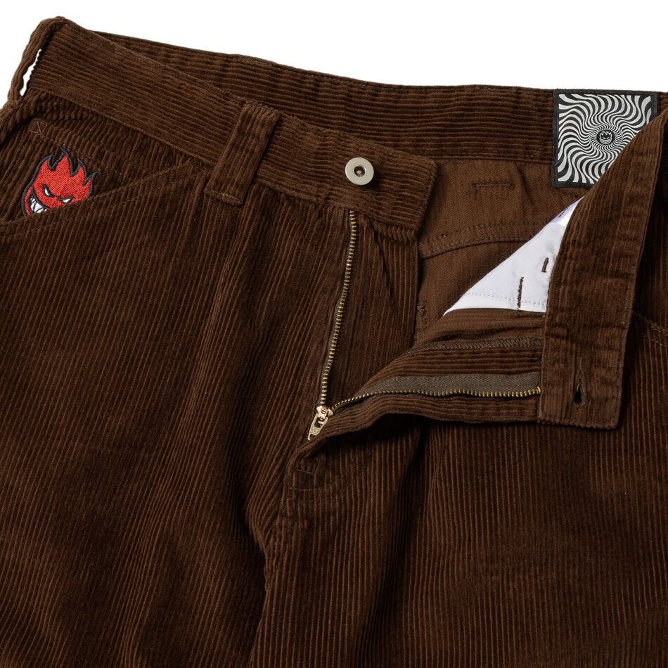 Spitfire Bighead Fill Corduroy Pant Brown