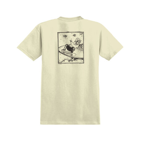 Anti Hero Hewitt Lance Mountain Skull T-Shirt Cream