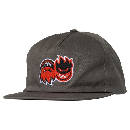 Spitfire Eternal Fill Snapback Hat Charcoal