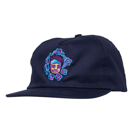 Krooked Sweatpants Redux Snapback Hat Navy