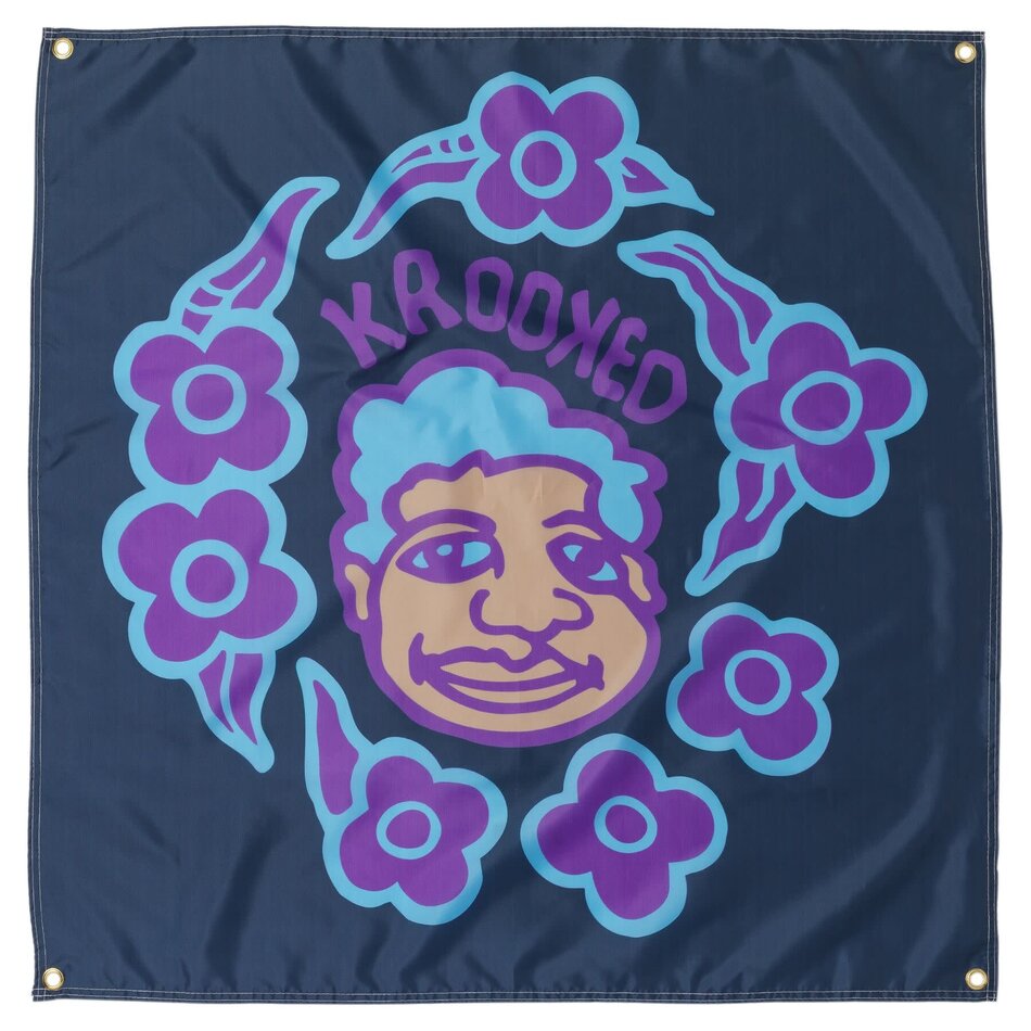Krooked Sweatpants Banner 36" x 36"