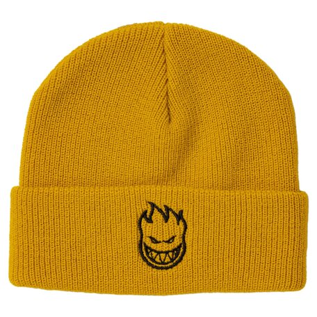 Spitfire Bighead Cuff Beanie Mustard