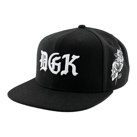 DGK Stay True Snapback Hat Black