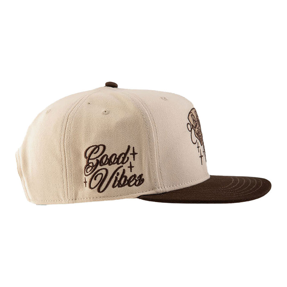 DGK Mindset Snapback Hat Tan/Brown