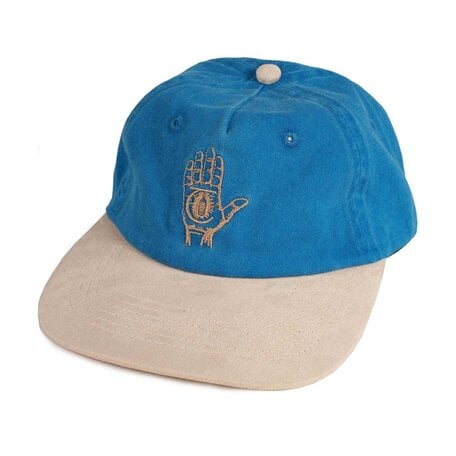 Theories Hand of Theories Denim Snapback Hat Blue/Brown