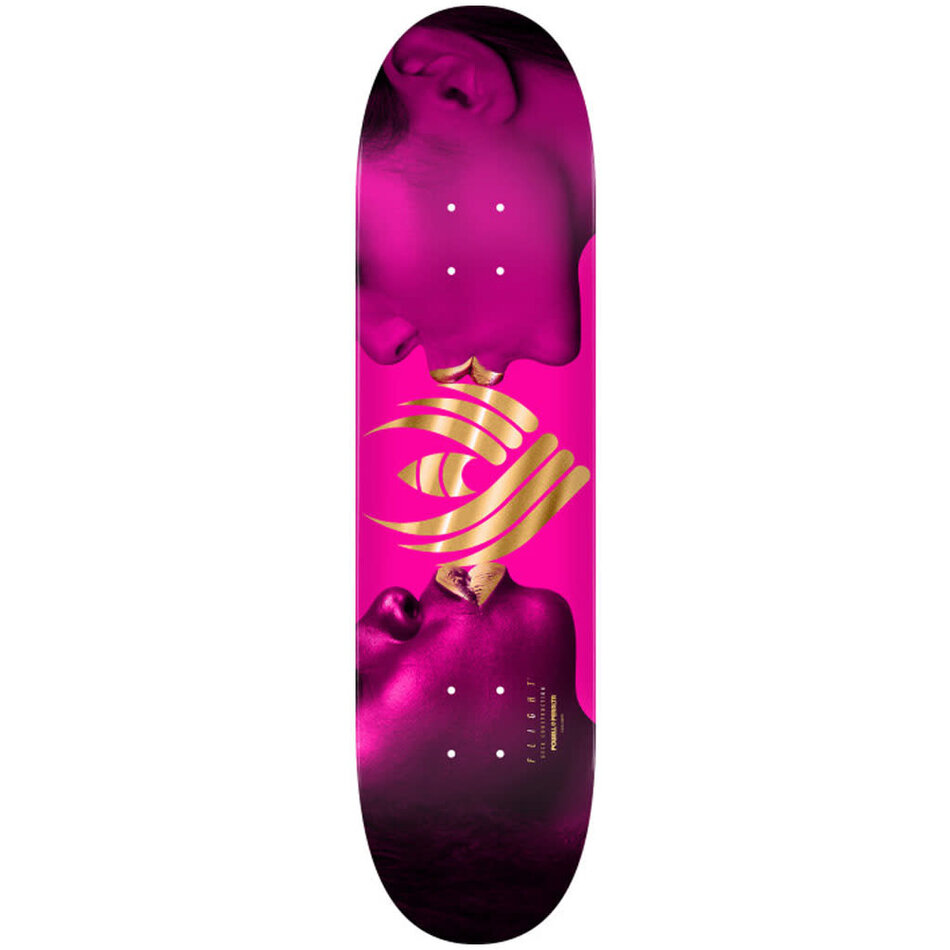 Powell Peralta Kiss Flight Deck Pink Foil