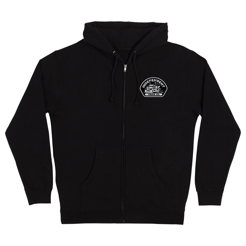 Independent Trucking Zip Hoodie Black