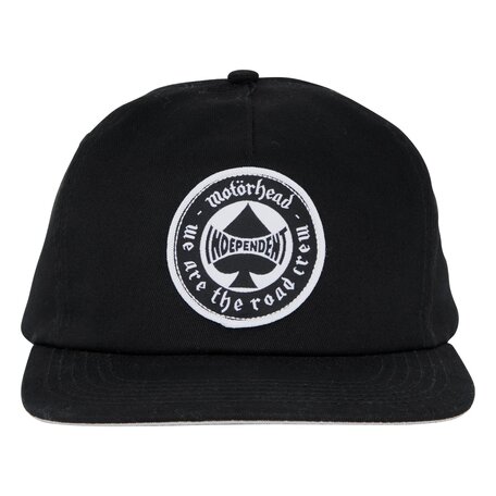 Independent Motörhead Spade Snapback Unstructured Hat Black