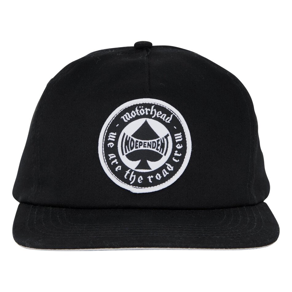 Independent Motörhead Spade Snapback Unstructured Hat Black