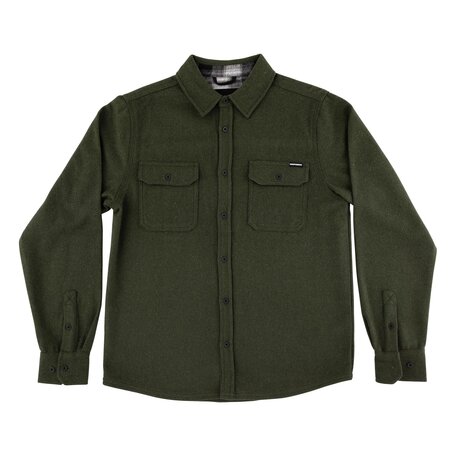 Independent Belmont  L/S Flannel Heather Forest