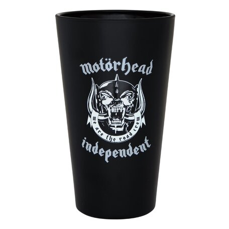 Independent Motörhead Warpig Pint Glass Black