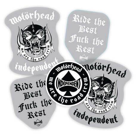Independent Motörhead Assorted Stickers 5-Pack