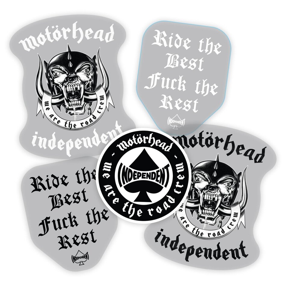 Independent Motörhead Assorted Stickers 5-Pack