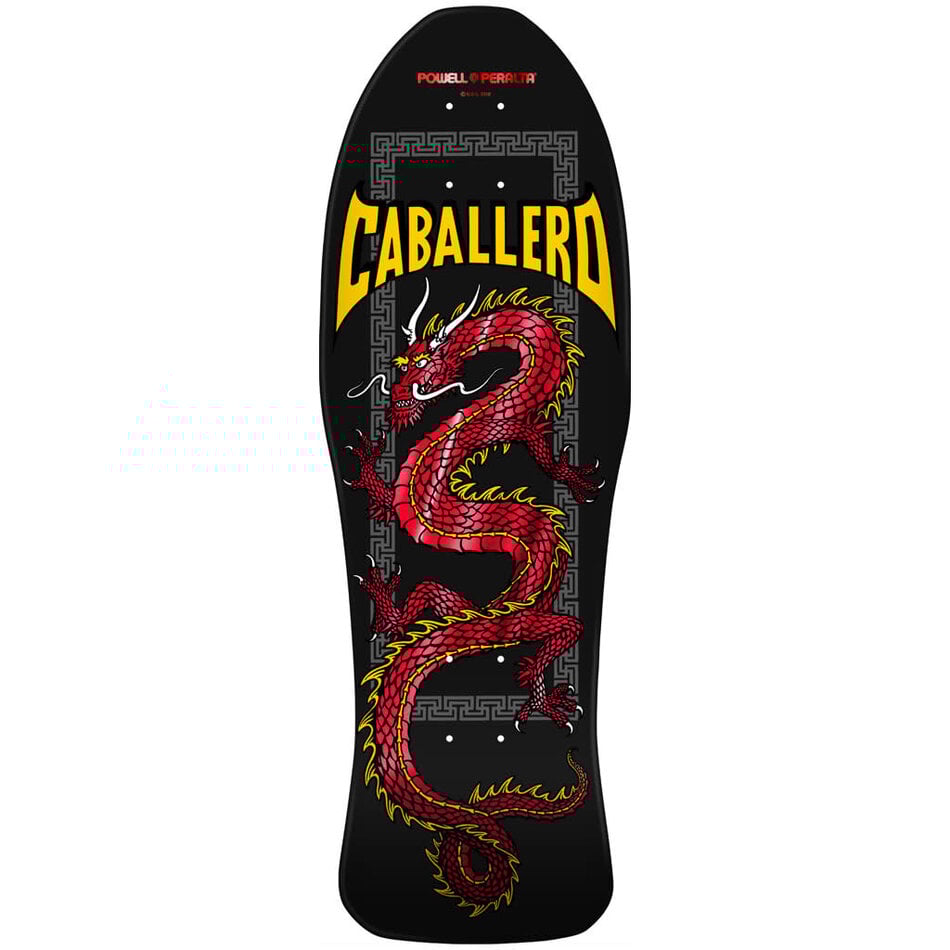 Powell Peralta Steve Caballero Chinese Dragon Deck Black/Red Foil