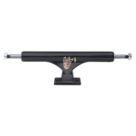 Slappy x Heroin Curb Killer ST1 Inverted Kingpin Truck Matte Black