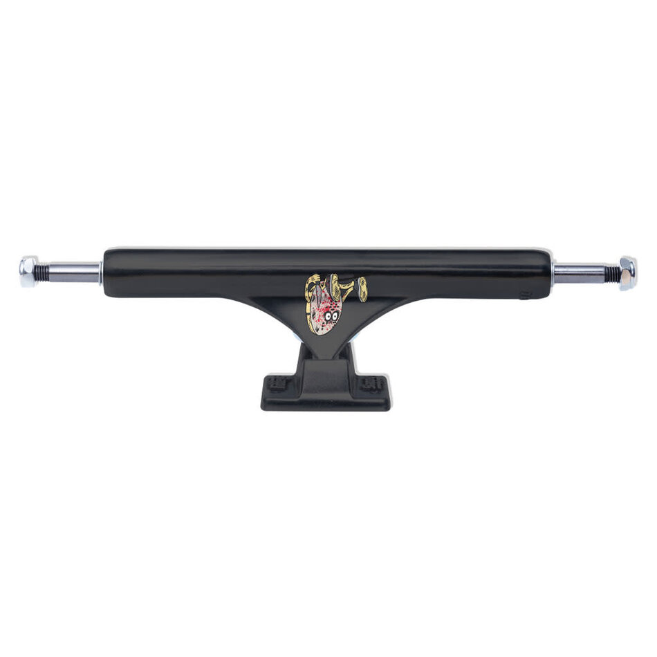 Slappy x Heroin Curb Killer ST1 Inverted Kingpin Truck Matte Black